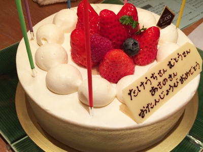 Birthdayケーキ