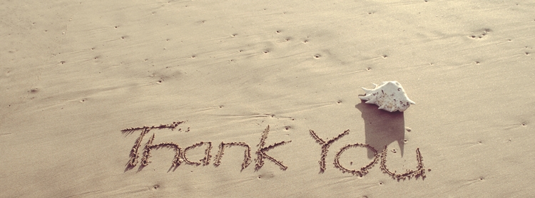 砂に書いたありがとう