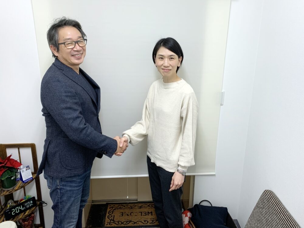 柴田桃子カウンセラーと竹内