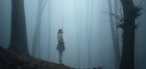 霧の中の人